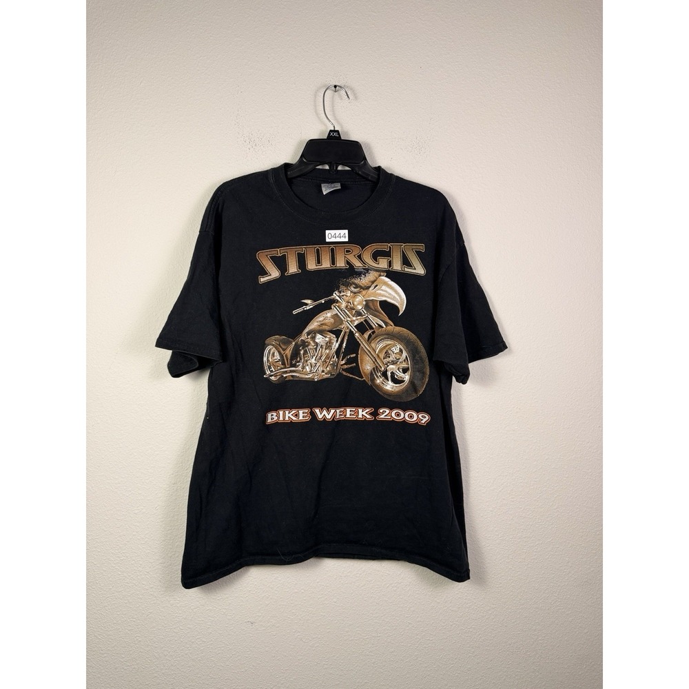 2000's bike week Sturgis‎ motorcycle grungy vintage size XL